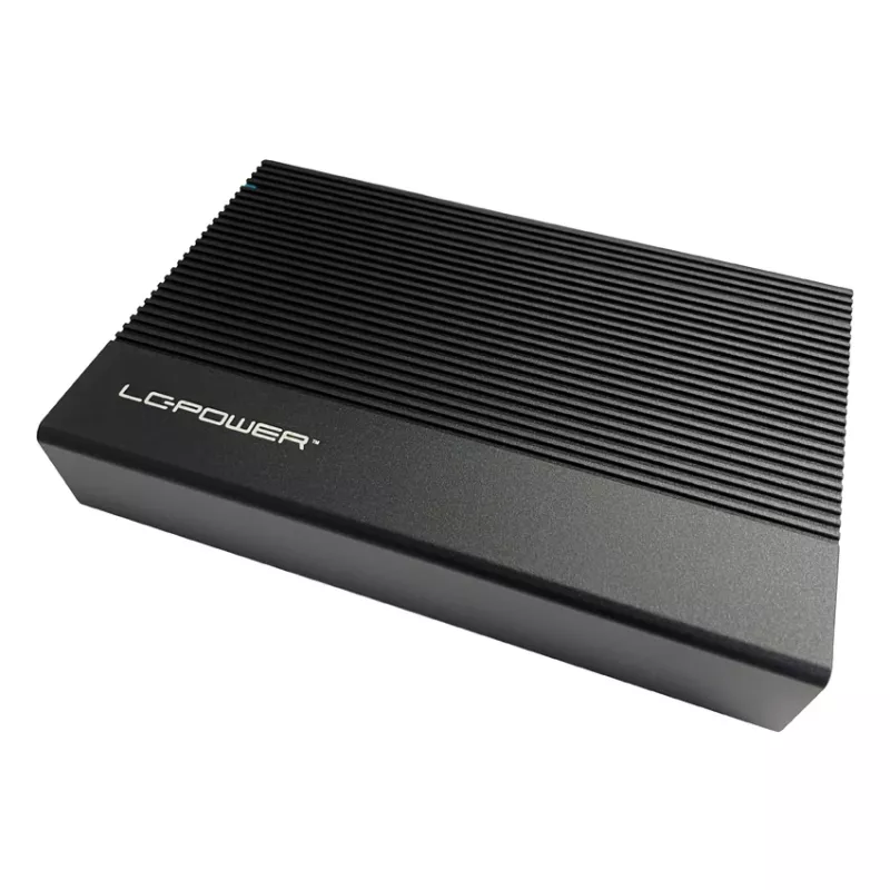 Θήκη HDD/SSD LC-Power LC-35U3-C 3,5 ίντσες μαύρο USB Type-C 6 Gbit/s