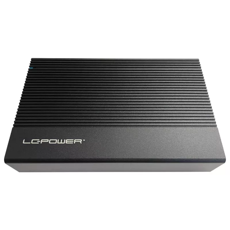 Θήκη HDD/SSD LC-Power LC-35U3-C 3,5 ίντσες μαύρο USB Type-C 6 Gbit/s