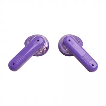 JBL Tune Flex Ghost Edition Ακουστικά True Wireless Stereo (TWS) In-Ear για κλήσεις/μουσική Bluetooth Μωβ, Διάφανο