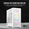 Κουτί PC Corsair iCUE 5000D RGB Airflow Midi-Tower Λευκό
