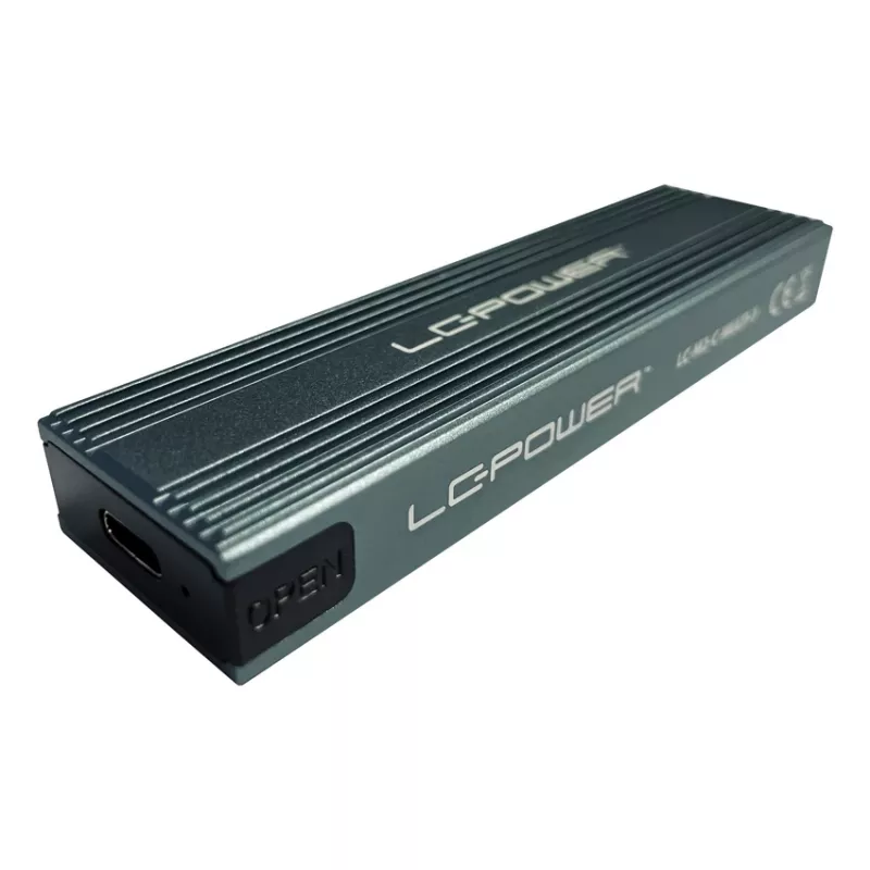 LC-POWER Θήκη SSD - M.2 LC-M2-C-MULTI-3 Lc-power USB3.2 Θήκη M.2-SSD (NVMe & SATA)