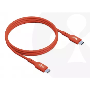 Club 3D CAC-1511 USB2 Type-C αμφίδρομο καλώδιο με πιστοποίηση USB-IF, δεδομένα 480 Mb, PD 240 W (48 V/5 A) EPR, αρσενικό/αρσενικό, 1 m