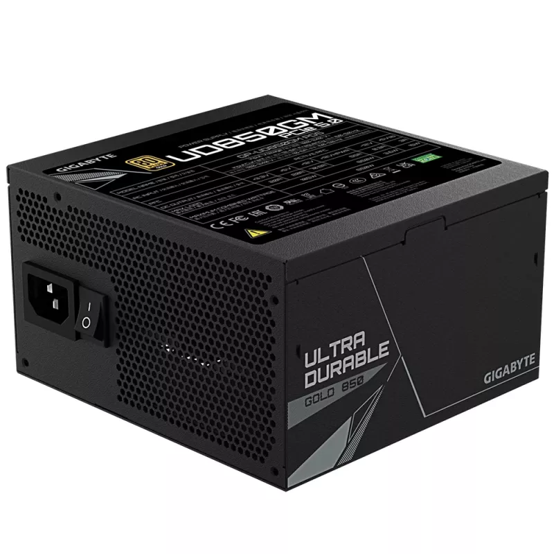 Τροφοδοτικό GIGABYTE GP-UD850GM PG5 850 W 20+4 pin ATX ATX μαύρο