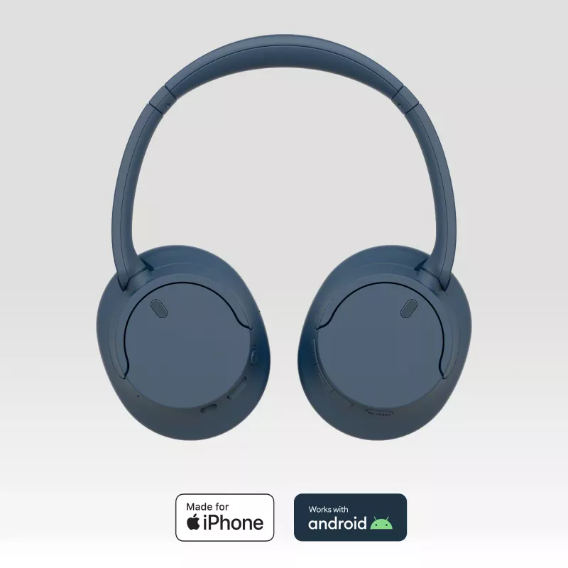 Sony WH-CH720N ασύρματα ακουστικά με ακύρωση θορύβου, μπλε