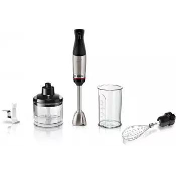 Bosch Serie 6 MSM6M622 Μπλέντερ 0,6 L Μπλέντερ κουζίνας 1000 W Μαύρο, Ανοξείδωτο ατσάλι