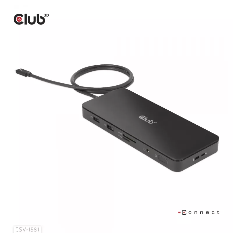 Σταθμός σύνδεσης CLUB3D Thunderbolt 4 Certified 11-in-1 140W