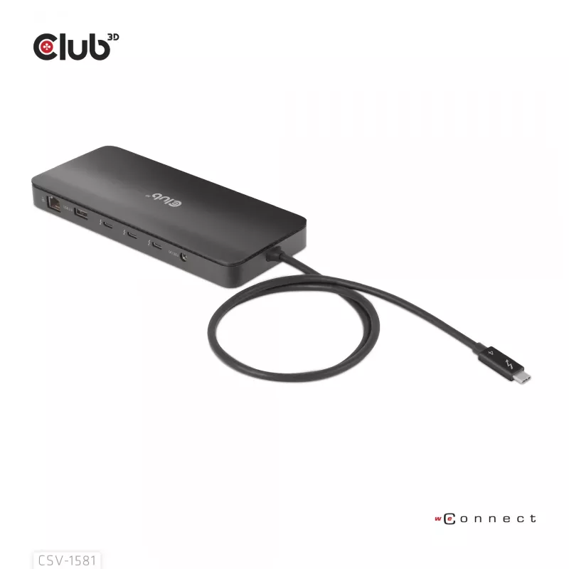 Σταθμός σύνδεσης CLUB3D Thunderbolt 4 Certified 11-in-1 140W