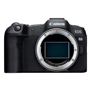 Canon EOS R8 + RF 24-50mm F4.5-6.3 IS STM Kit, 24.2 MP, 6000 x 4000 Pixel, CMOS, 4K Ultra HD, Οθόνη αφής, Μαύρο
