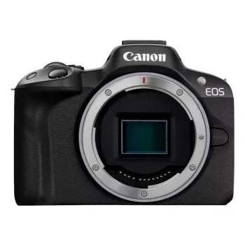 Canon EOS R50, Μαύρο + RF-S 18-45mm F4.5-6.3 IS STM Kit, 24,2 MP, 6000 x 4000 Pixel, CMOS, 4K Ultra HD, Οθόνη αφής, Μαύρο