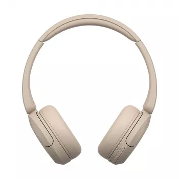 Sony WH-CH520 Ασύρματα Ακουστικά Κεφαλής Κλήσεις/Μουσική USB Type-C Bluetooth Θήκη Φόρτισης Κρεμ