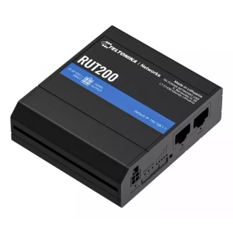TELTONIKA Rut200 4G LTE Wi-Fi Βιομηχανικός Router