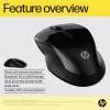 HP 250 Dual Ποντίκι, αμφίχειρο, Bluetooth + USB Type A, 1600 DPI, Μαύρο
