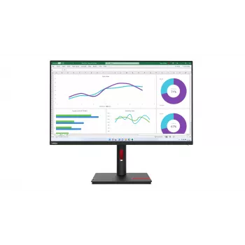 Lenovo ThinkVision T32h-30 Οθόνη Υπολογιστή 80 cm (31,5 ίντσες) 2560 x 1440 Pixel Quad HD LED Μαύρο