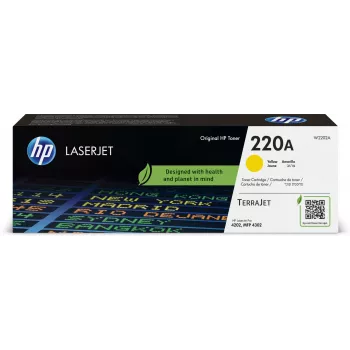 HP 220A Κίτρινο Γνήσιο Μελανοδοχείο Toner LaserJet, 1800 σελίδες