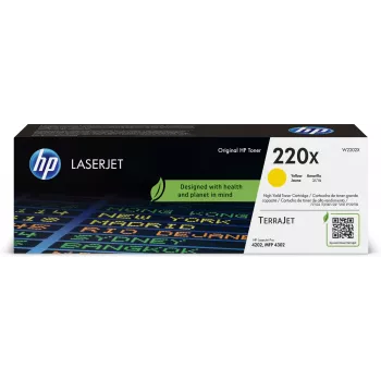 HP 220X Κίτρινο Γνήσιο Μελανοδοχείο Toner LaserJet