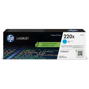 HP 220X Κυανό Γνήσιο Μελανοδοχείο Toner LaserJet