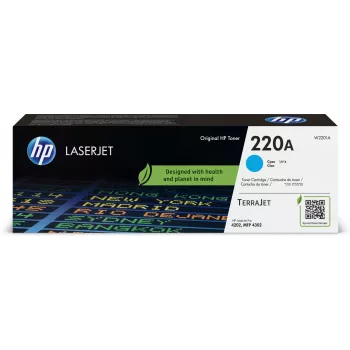 Toner HP Toner HP 220A CY Γνήσιο LJTonerCartr W2201A 2300 σελίδες Κυανό