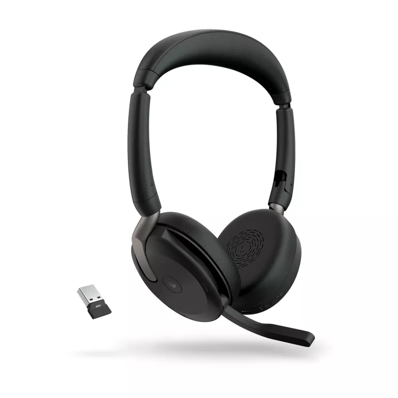 Jabra Evolve2 65 Flex - Link380a MS Stereo (Ασύρματη Φόρτιση)