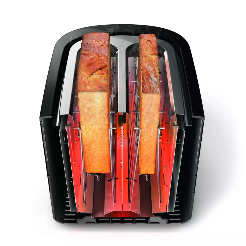 Philips Viva Collection HD2635/90 Τοστιέρα 7 2 Φέτες Μαύρο, Titan