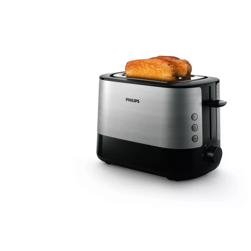 Philips Viva Collection HD2635/90 Τοστιέρα 7 2 Φέτες Μαύρο, Titan