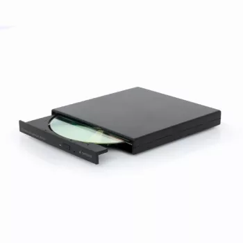 GEMBIRD Εξωτερική Μονάδα Εγγραφής USB-DVD 24x - Μαύρο