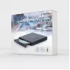 GEMBIRD Εξωτερική Μονάδα Εγγραφής USB-DVD 24x - Μαύρο