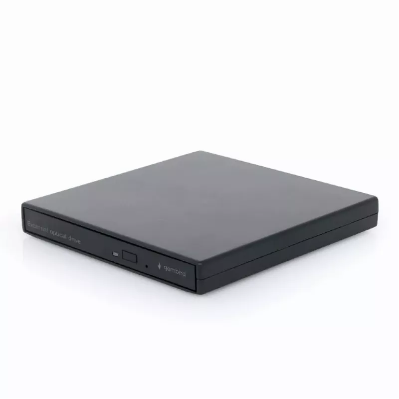 GEMBIRD Εξωτερική Μονάδα Εγγραφής USB-DVD 24x - Μαύρο