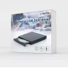 GEMBIRD Εξωτερική Μονάδα Εγγραφής USB-DVD 24x - Μαύρο