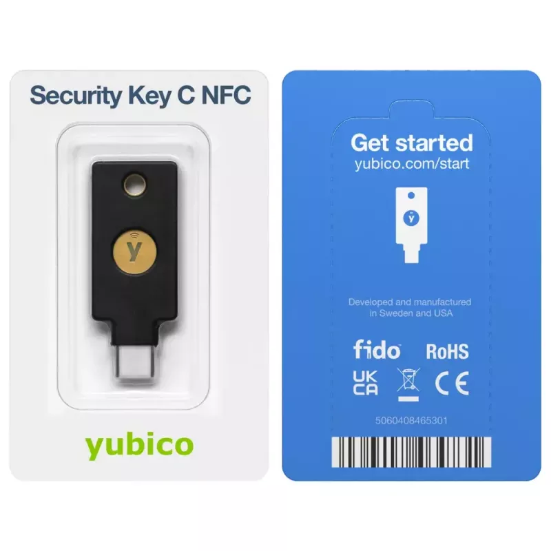 USB stick Yubico μαύρο