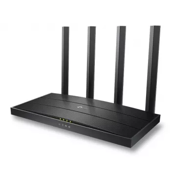 TP-Link Archer AX1500 Wi-Fi 6 Router, Wi-Fi 6 (802.11ax), Dualband (2,4 GHz / 5 GHz), Ethernet LAN, Μαύρο, Επιτραπέζιο Router