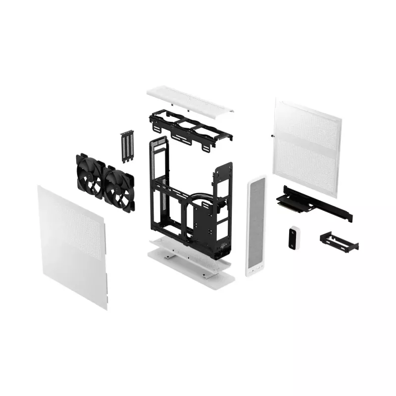 Κουτί PC Fractal Design Ridge Small Form Factor Λευκό
