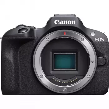 Canon EOS R100 Kit με RF-S 18-45mm f/4.5-6.3 IS STM και RF-S 55-210mm f/5-7.1 IS STM, μαύρο (6052C023)