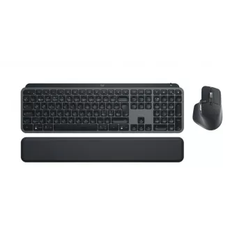 LOGITECH MX Keys S Combo - Graphite - QWERTY Δανικά/Νορβηγικά/Σουηδικά/Φινλανδικά