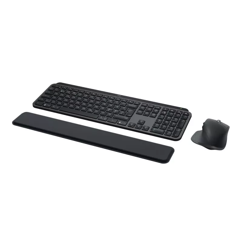 LOGITECH MX Keys S Combo - Graphite - QWERTY Δανικά/Νορβηγικά/Σουηδικά/Φινλανδικά