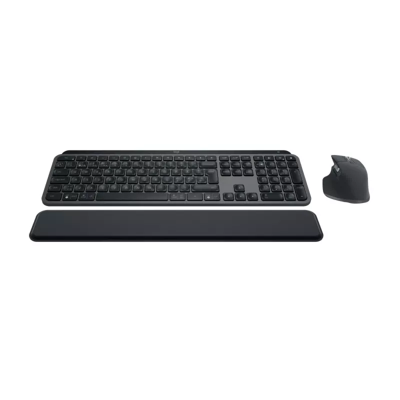 LOGITECH MX Keys S Combo - Graphite - QWERTY Δανικά/Νορβηγικά/Σουηδικά/Φινλανδικά