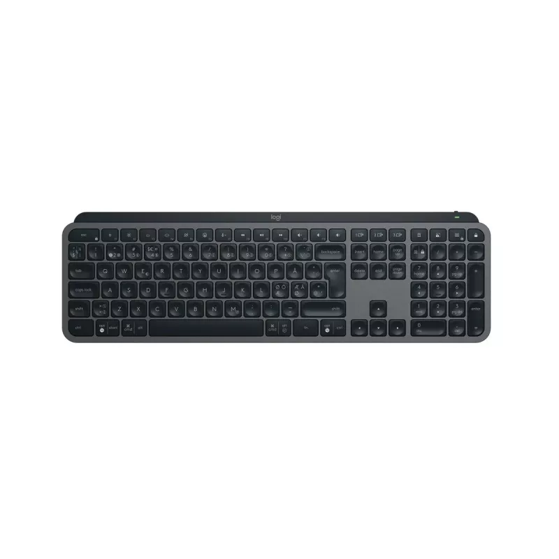 Logitech MX Keys S Πληκτρολόγιο Universal RF Wireless Bluetooth QWERTY Δανικά Φινλανδικά Νορβηγικά Σουηδικά Graphite