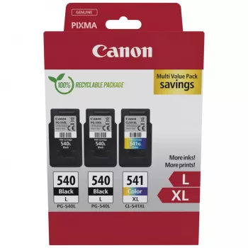 Canon 5224B017 μελανοδοχείο 2 τεμ. γνήσιο μαύρο, κυανό, ματζέντα, κίτρινο