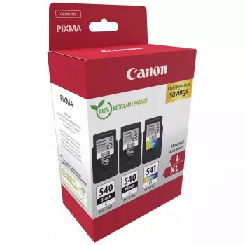 Canon 5224B017 μελανοδοχείο 2 τεμ. γνήσιο μαύρο, κυανό, ματζέντα, κίτρινο