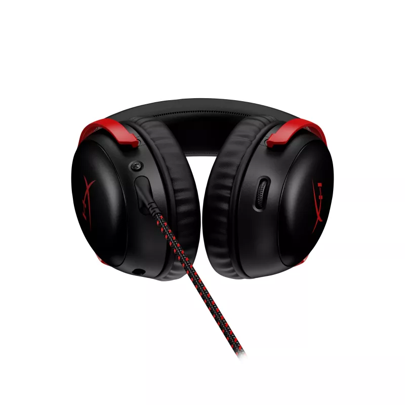 HyperX Cloud III - Gaming ακουστικά (μαύρο/κόκκινο)