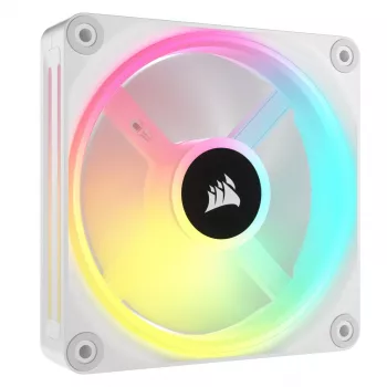 CORSAIR Qx RGB Series Icue Link Qx120 RGB White 120mm μαγνητικό κιτ επέκτασης ανεμιστήρα Dome RGB