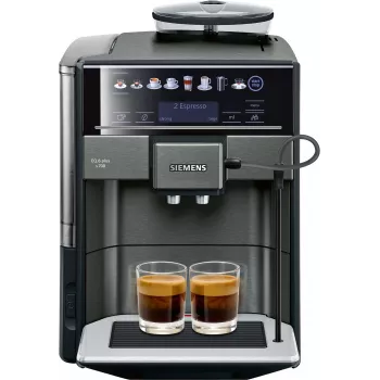 Μηχανή espresso Siemens EQ.6 plus TE657319RW — αυτόματη, δοχείο νερού 1,7 l, αντλία 19 bar, ενσωματωμένος μύλος