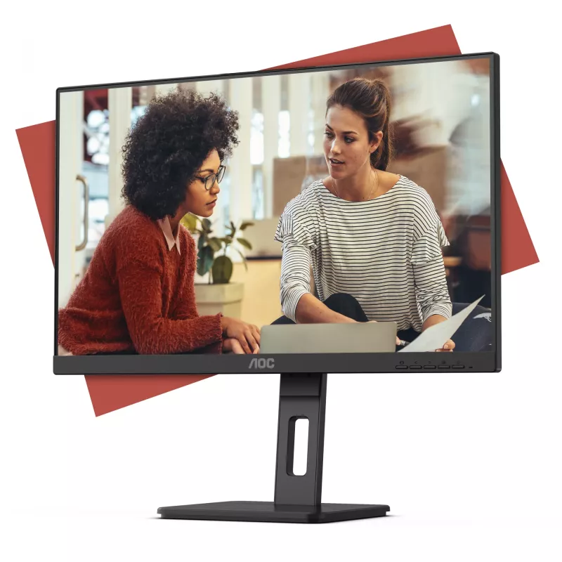 AOC E3 24E3QAF οθόνη υπολογιστή 60,5 cm (23,8 ίντσες) 1920 x 1080 Pixel Full HD LCD μαύρο