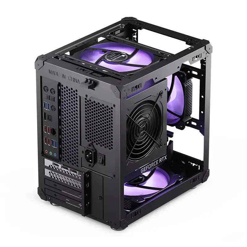 Κουτί PC Jonsbo C6 μαύρο ITX, micro ATX