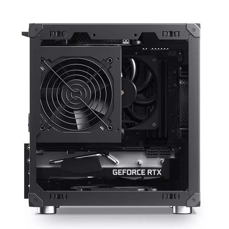 Κουτί PC Jonsbo C6 μαύρο ITX, micro ATX