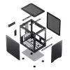 Κουτί PC Jonsbo C6 μαύρο ITX, micro ATX