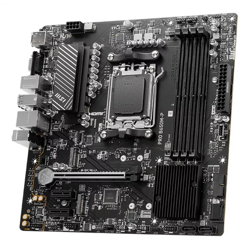 MSI PRO B650M-P Μητρική AMD B650 Socket AM5 micro ATX