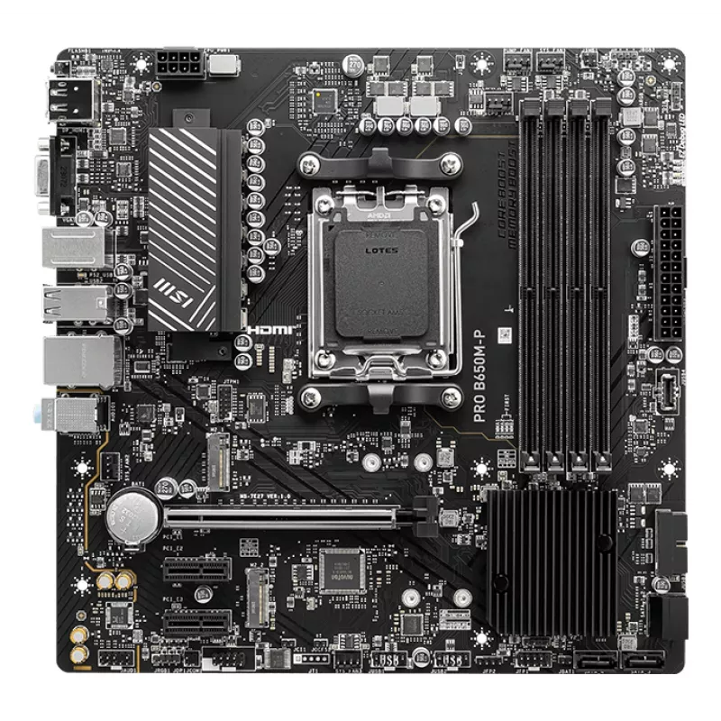 MSI PRO B650M-P Μητρική AMD B650 Socket AM5 micro ATX