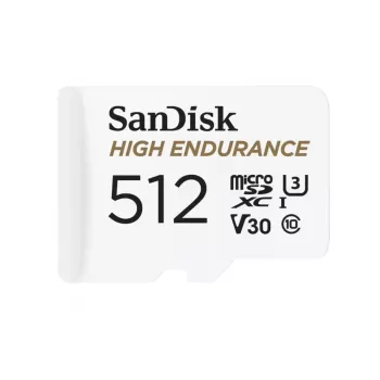 Κάρτα MicroSDXC SANDISK 512 GB Class 10, 100 MB/s ανάγνωση, 40 MB/s εγγραφή, λευκό (SDSQQNR-512G-GN6IA)