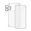 PanzerGlass 3-in-1 Pack iPhone 15 Pro Tempered Glass Διαφανής