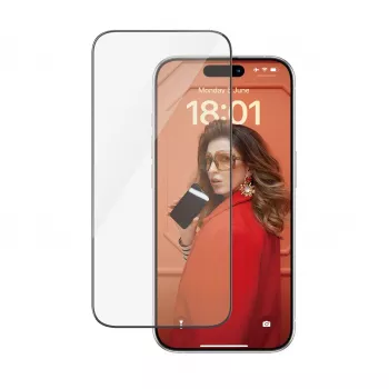 PanzerGlass ® Μεμβράνη προστασίας οθόνης iPhone 15 Pro | Ultra-Wide Fit με EasyAligner